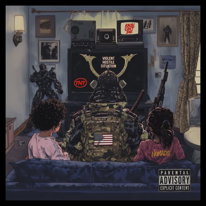 Album cover of VIOLENT HOSTILE SITUATION 2 (VHS2) by Kaiju Cant Die